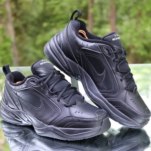 Nike Air Monarch IV Black - Picture 1 of 13
